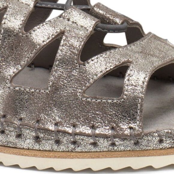 Trask Shimmery Metallic Sandals - Picture 9 of 16